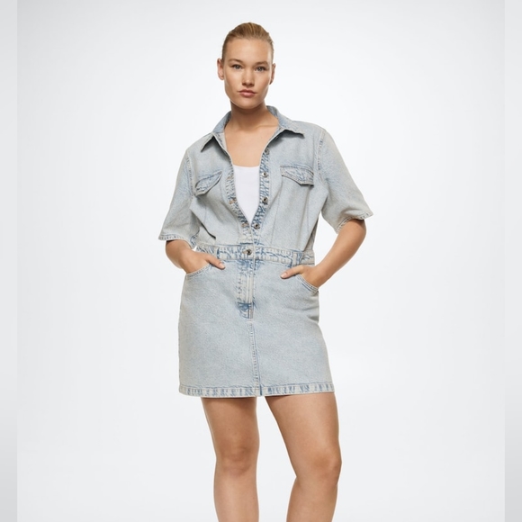 MANGO Denim dress - Picture 2 of 5